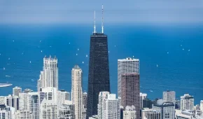 SkyDeck at the top of the Willis Tower